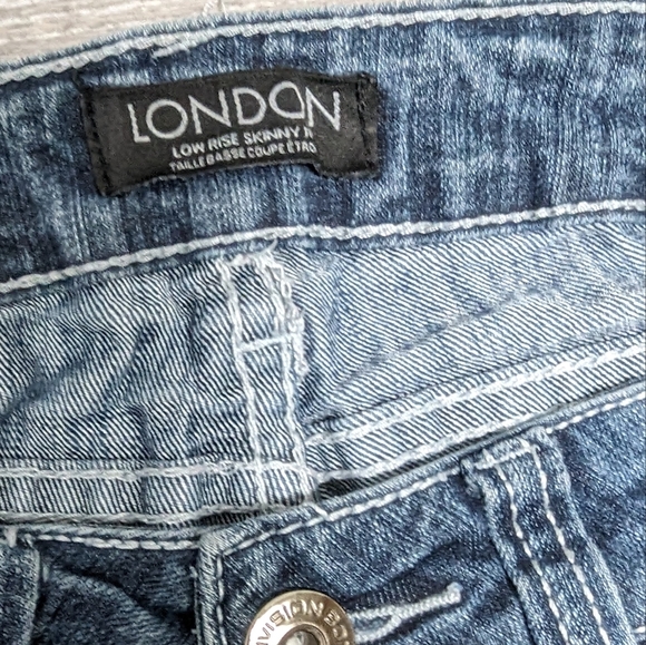 LONDON | low rise skinny cuffs - Picture 3 of 6